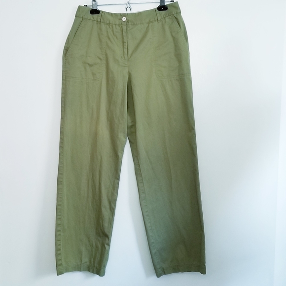 Tommy Bahama Stretch Olive Green Pants - Picture 1 of 16